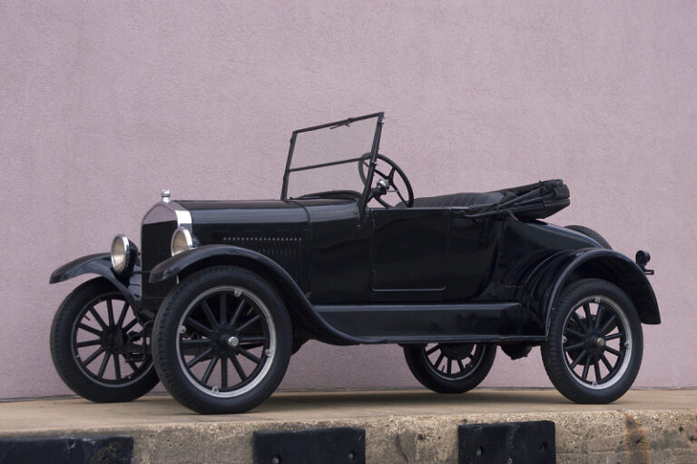 A Ford Model T, courtesy of the Smithsonian