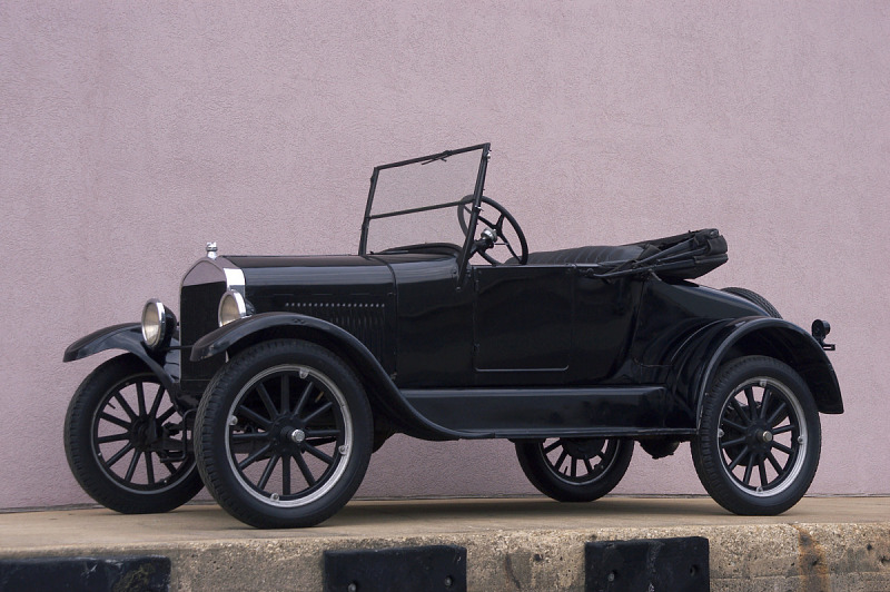 A Ford Model T, courtesy of the Smithsonian